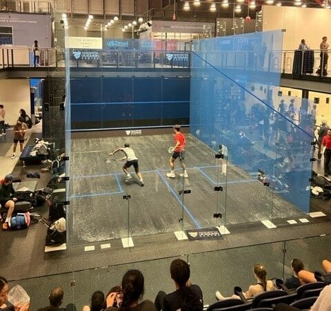 Ryan's National Squash Tournament in the US - Caldicott